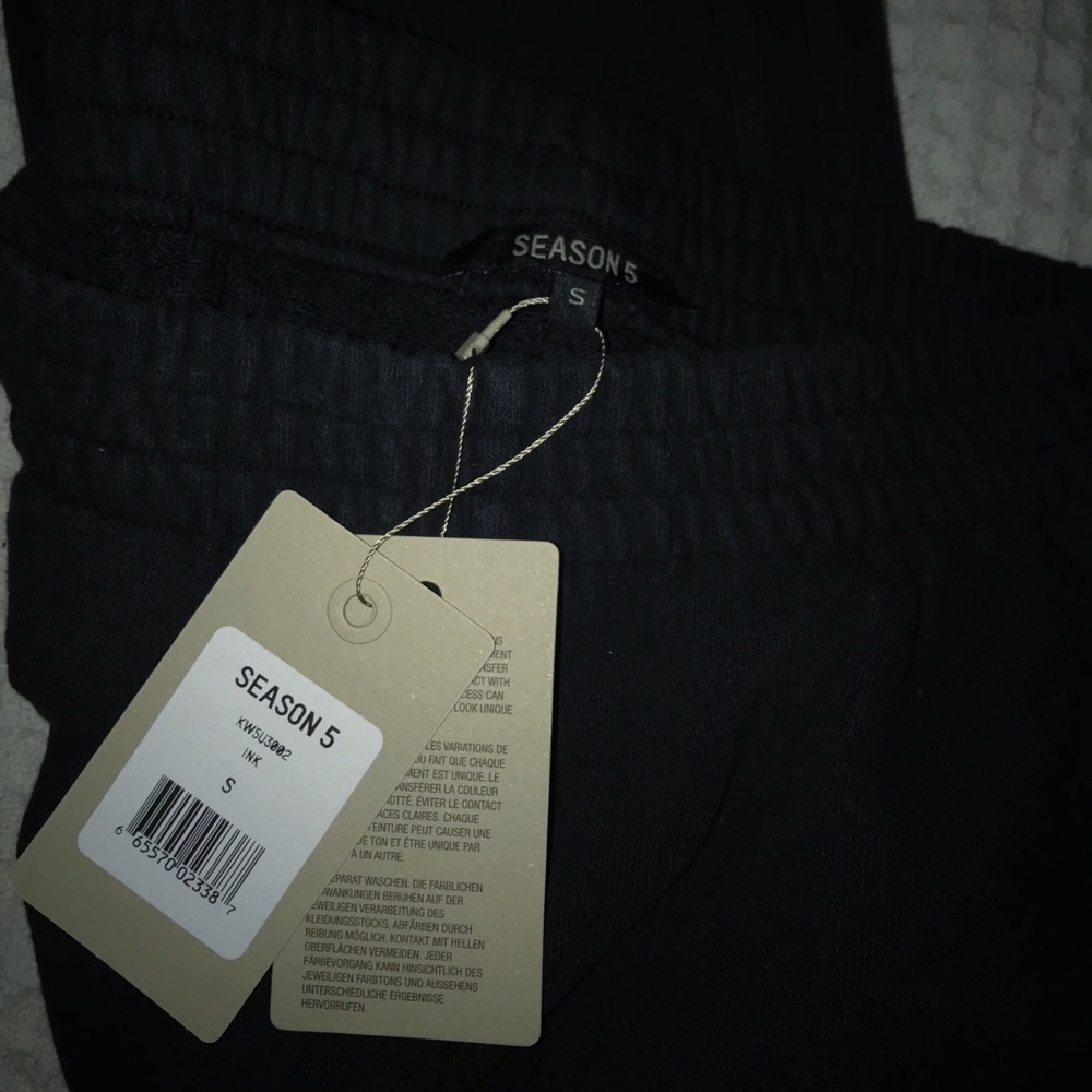 Black Season 5 Yeezy Calabasas sweatpants